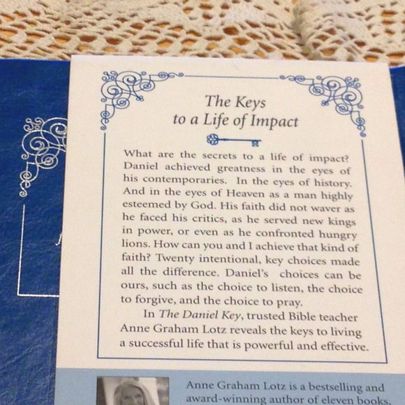Christian Life - The Daniel Key, Anne Graham Lotz - Picture 3 of 4